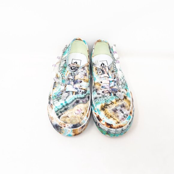 Vans Authentic 44 DX Cosmic Traveler Pearl Skate Shoe Sneaker Mens 6.5, Womens 8 - Picture 8 of 12